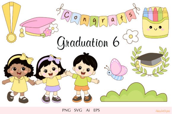 Cute Graduation Clipart Part 6: School Graphics & Illustrations
