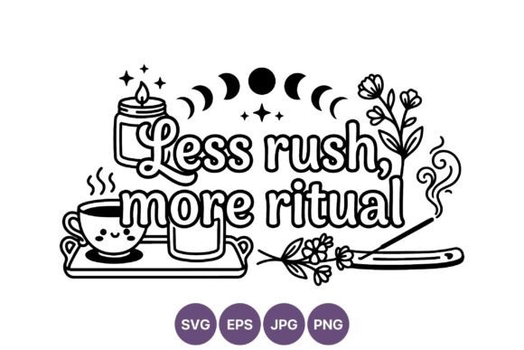Less Rush More Ritual: Graphics & Illustrations Review