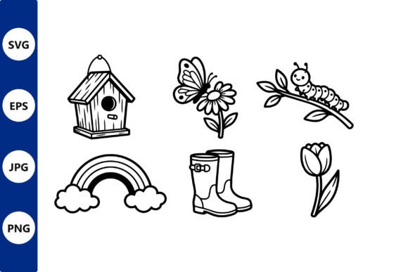 Line Art Set with Birdhouse Branch Review