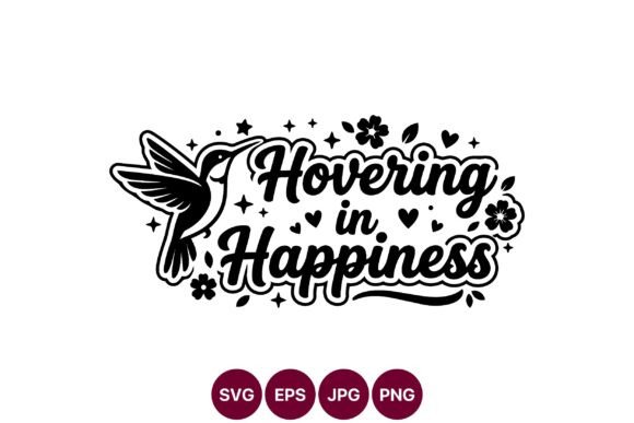 Review: Hovering in Happiness Black White for Embroidery