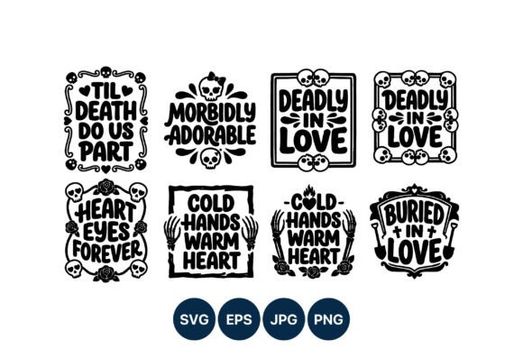 Skull Love Lettering: Bold Graphics & Illustrations